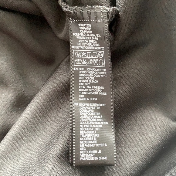 FOREVER21 Flared Floral Embellished Skirt - Picture 4 of 4